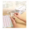 Isekleepuv silt AVERY L3410REV-25 eemaldatav valge 2550 tk