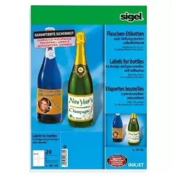 Isekleepuv silt Sigel DE160