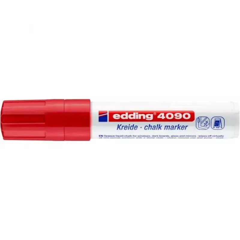 Kriiditint Edding 4090 Meisliteraga Punane