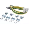 Intellinet Grounding Kit, 300mm Length, Copper, Polyvinyl chloride
