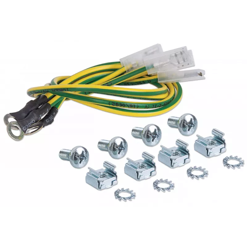 Intellinet Grounding Kit, 300mm Length, Copper, Polyvinyl chloride