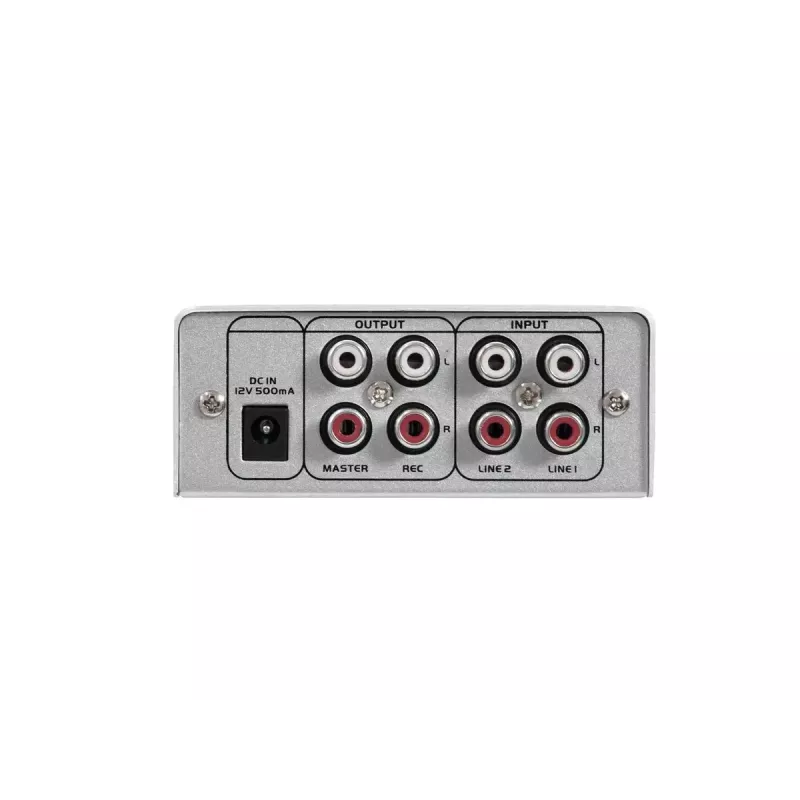 Helimikser Omnitronic 10006881 2 kanalit 20 - 20000 Hz Hõbedane