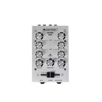 Helimikser Omnitronic 10006881 2 kanalit 20 - 20000 Hz Hõbedane