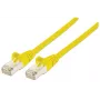 Intellinet Network patch-kaabel, Cat6, 2m, kollane, Copper, S/FTP, LSOH / LSZH, PVC, RJ45, Gold Plated Contacts, Snagless, Booted, Lifetime Warranty