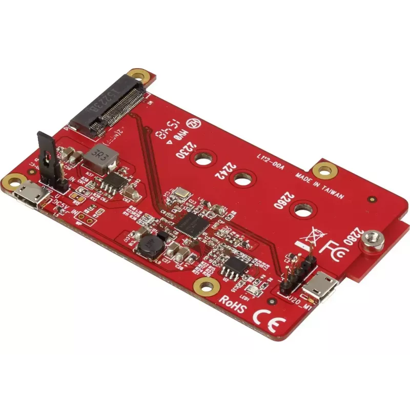 Laiendusplaat Renkforce M.2 SATA SSD Raspberry Pi jaoks