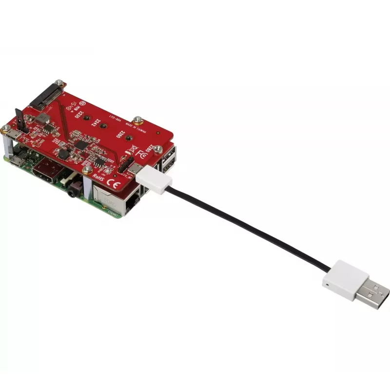 Laiendusplaat Renkforce M.2 SATA SSD Raspberry Pi jaoks