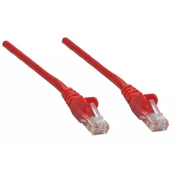 Intellinet võrguparanduskaabel, Cat6, 0,25 m, punane, vask, S/FTP, LSOH / LSZH, PVC, RJ45, kullatud kontaktid, tõmbekaitsega, varustatud, eluaegne garantii