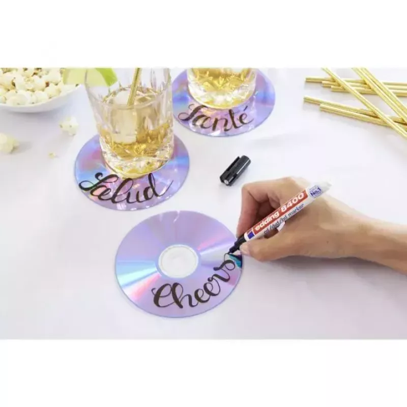 Püsimarker Edding 8400 Kuulotsaga Punane
