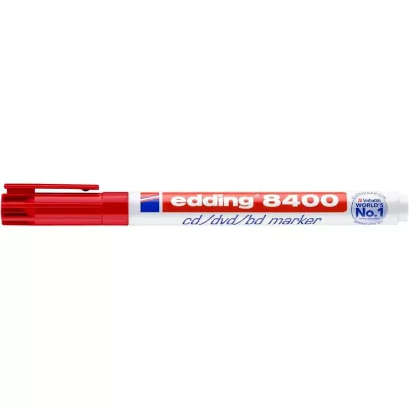 Püsimarker Edding 8400 Kuulotsaga Punane