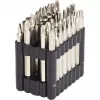 Kruvikeeraja otsakute komplekt KS Tools 911.7550 — 32 tk, nikkel, 75 mm, 1/4 tolli (25,4/4 mm) kuuskantvars