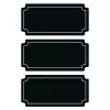 Isekleepuv silt HERMA 15413 Permanent Must 6 tk