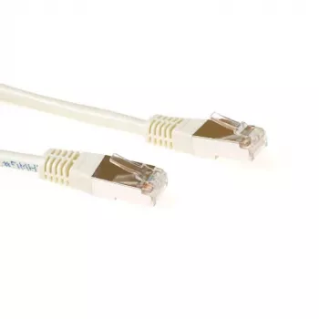 ACT Ivory 20 m F/UTP CAT5E ühenduskaabel RJ45 pistikutega