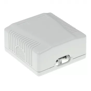 Pinnale paigaldatav varjestatud pistikupesa karp ACT FA7004, 2-pordiline CAT6A