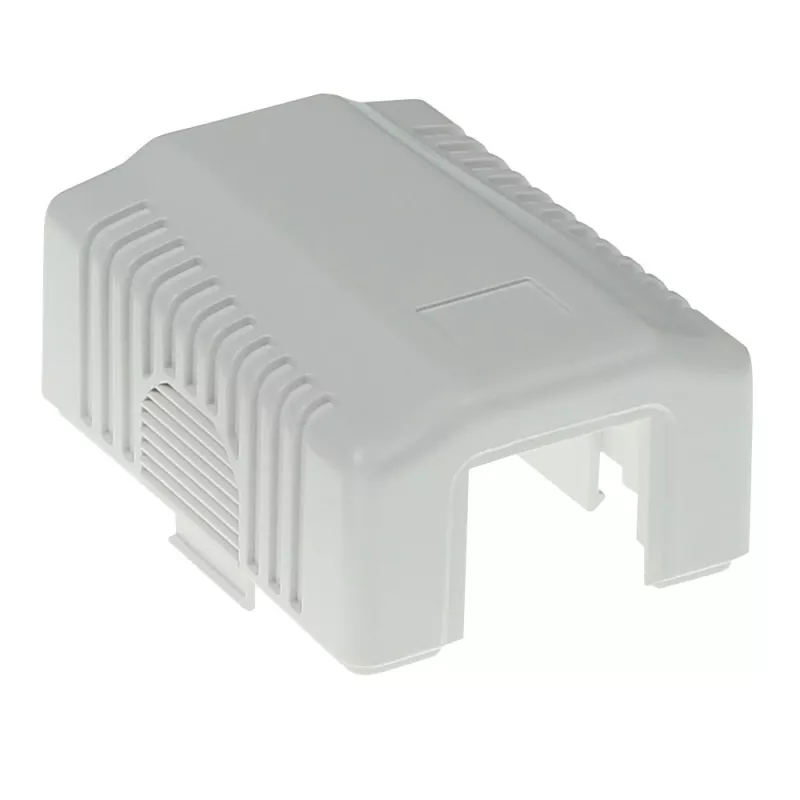 Pinnale paigaldatav varjestatud väljundkarp ACT FA7005 — 1-pordiline, Cat6A