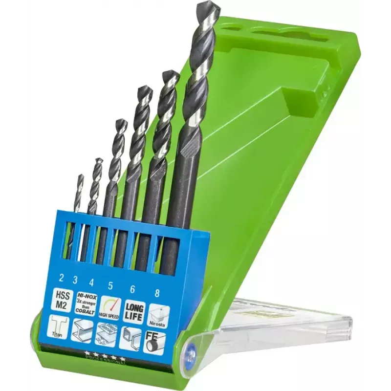 Puuriterade komplekt KWB 258806 6 tk parempoolse pöörlemisega