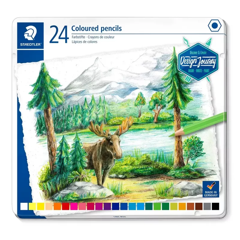 Värvipliiatsid Staedtler 146C Mitmevärviline 24 tk