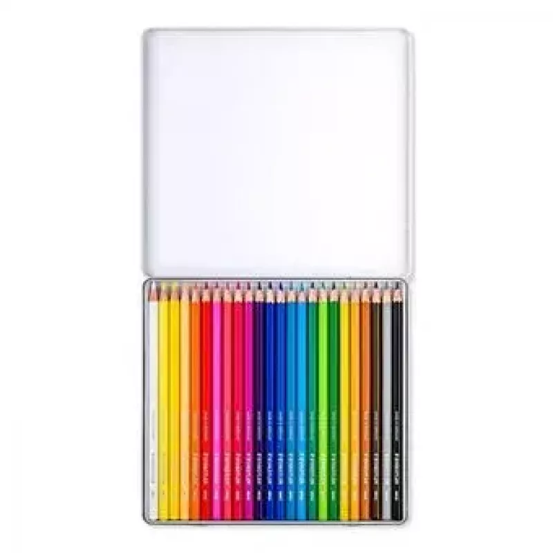 Staedtler Design Journey akvarellpliiatsid, 24 tk metallkarbis (14610C M24)