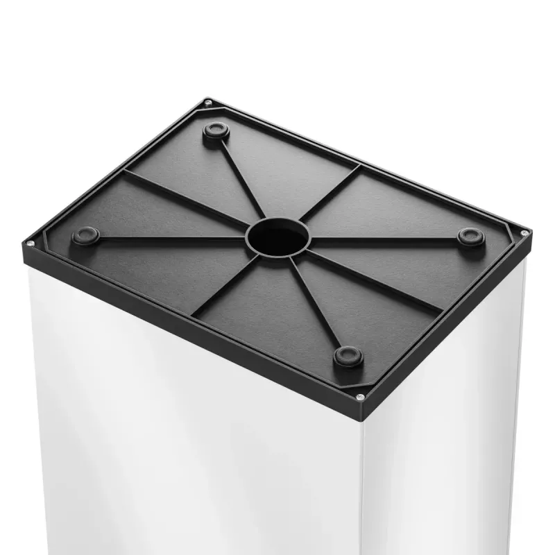 Hailo Big-Box Swing L Ristkülikukujuline Terasest Valge