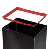 Ristkülikukujuline terasest prügikast Hailo Big-Box Swing L