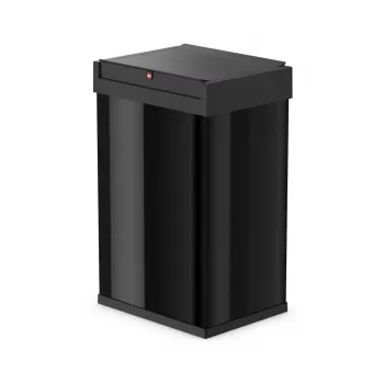 Ristkülikukujuline terasest prügikast Hailo Big-Box Swing L