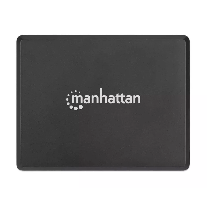 Manhattan Smart Video Multifunktsionaalne Dokk, Pordid (x5): HDMI-port, USB-A (x2), USB-C (x2), USB-C pordi toiteedastusega, sisseehitatud toiteplokk, ülikompaktne, eemaldatav toitekaabel, must, kolmeaastane garantii, jaemüügikarp