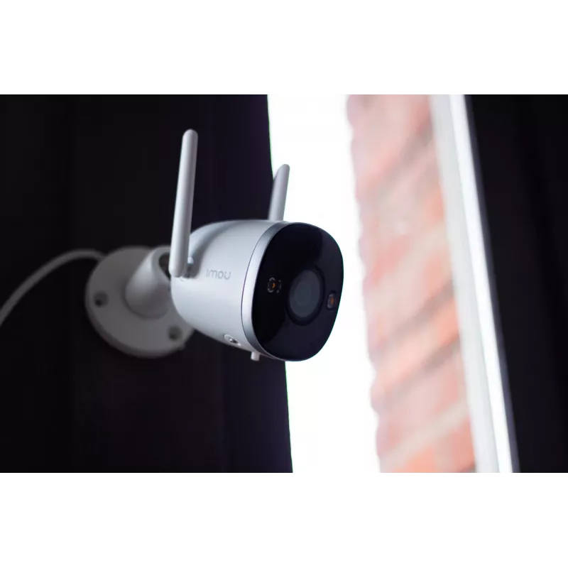 Imou Bullet 2S, IP turvakaamera, Siseruumidesse, Juhtmega ja juhtmevaba, Välisantenn, CE, FCC, Lakke/seinale paigaldatav