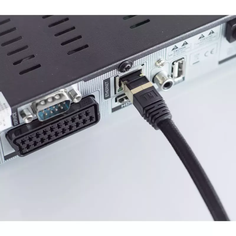 Võrgukaabel ShiverPeaks BS20-60065 Must 7.5m Cat6a S/FTP