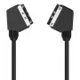 HAMA SCART-kaabel Classic Line 1,25 m, must — audio-/videokaabel