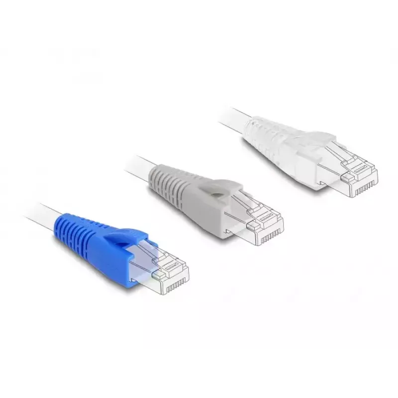 DeLOCK tõmbetõkesti RJ45 pistikule lõigatav komplekt 50 tk värviline