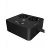 ICY BOX IB-MPS2220B-CH toitepikendus 1,9 m 2 vahelduvvoolu pistikupesa Siseruumides Must