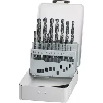 Puuriterade komplekt KWB 421944 19 tk 1,0–10 mm spiraalpuuriterad