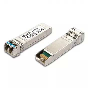 Lindy 10GBase-LR/LW SFP+ LC-moodul – ühemoodiline, fiiberoptiline, 10000 Mbit/s, SFP+, LC, LR, LW, 10000 m