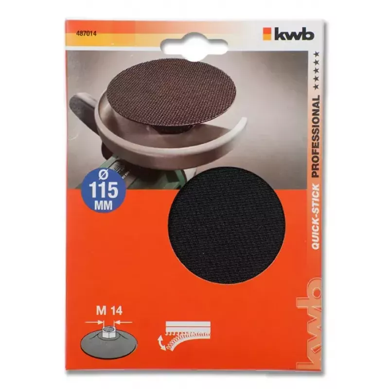 Lihvimistald KWB 487014 11,5 cm ühildub iga kaubamärgiga