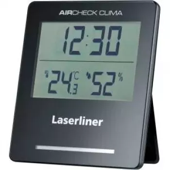 Elektrooniline hügromeeter Laserliner AirCheck Clima Must Digitaalne 1 tk