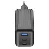 Cellularline Multipower Micro 65W ülikompaktne 65W kiirlaadimisega võrguadapter 3 pordiga