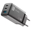 Cellularline Multipower Micro 65W ülikompaktne 65W kiirlaadimisega võrguadapter 3 pordiga