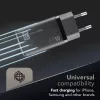Cellularline Multipower Micro 65W ülikompaktne 65W kiirlaadimisega võrguadapter 3 pordiga