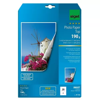 Photo Paper Gloss Sigel InkJet Top A4