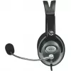 Manhattan Stereo Over-Ear Headset (3.5mm), Microphone Boom (polsterdatud), reguleeritav terasest peakate, juhtme peal helitugevuse juhtimine, kõrvapolstrid, standardne 2x 3,5 mm stereopesa/pistik heli/mikrofoni jaoks, kaabel 2,5 m, 3-aastane garantii