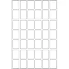 Mitmeotstarbelised sildid HERMA 16x22 mm valge paber matt käsitsi märgistamiseks