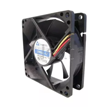 Chieftec AF-0925PWM arvuti jahutussüsteem Arvutikorpuse ventilaator Must