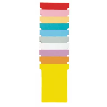 Nobo T-kaardid suurus 4 sinine (100), T-kaart, sinine, standard, 100 tk, 123 mm, 20 mm