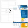 Isekleepuvad sildid HERMA A4 97x42,3 mm 300 tk