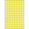 Mitmeotstarbelised sildid HERMA 5632 ümmargused kollased täpid 8 mm