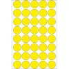 Mitmeotstarbelised sildid HERMA 1280 tk ümmargused kollased 19 mm