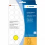 Mitmeotstarbelised sildid HERMA 1280 tk ümmargused kollased 19 mm