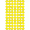 Mitmeotstarbelised sildid HERMA 2464 tk ümmargused kollased 13 mm