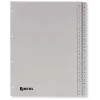 Rexel PP vahelehed, hall, numbriline, Hall, A4, 225 mm, 300 mm, 7 mm, 1 tk