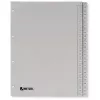 Rexel PP vahelehed, hall, numbriline, Hall, A4, 225 mm, 300 mm, 7 mm, 1 tk