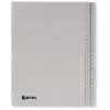 Rexel PP vahelehed, hall, numbriline, Hall, A4, 225 mm, 300 mm, 7 mm, 1 tk